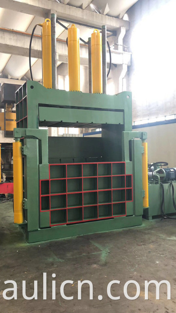 Y82-250 Vertical Aluminium Mbiri Kadhibhodhi Pepa Baler